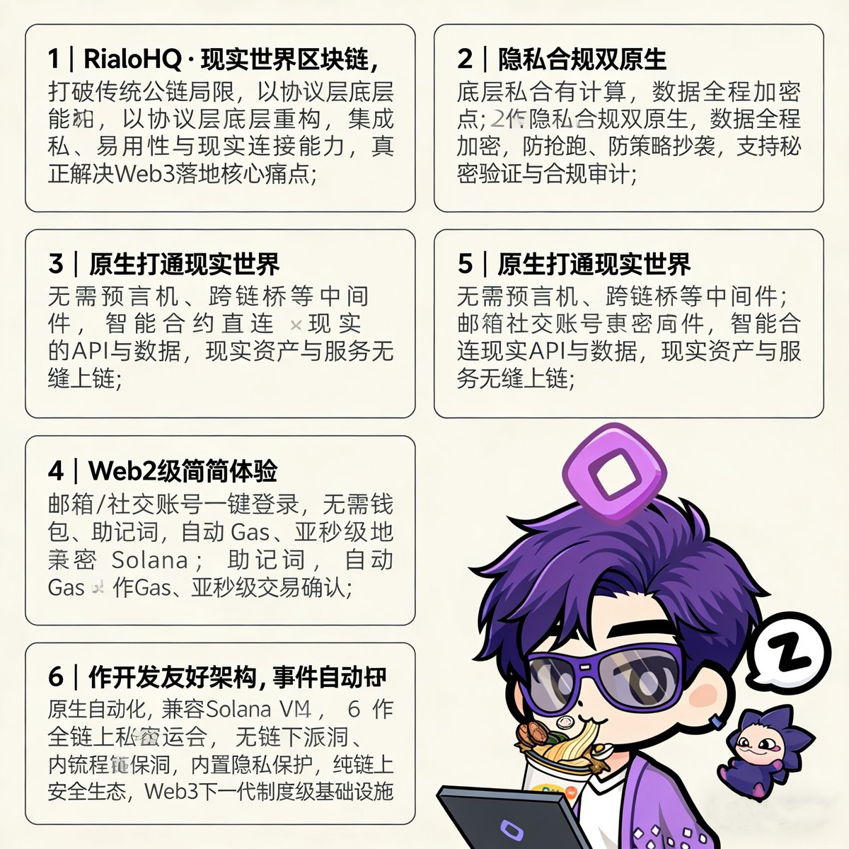 前天的蓝 v 互关有排名的我都回关了，继续 #蓝V互关  有排名的来

深耕社区发现 <a href="/RialoHQ/">Rialo</a> 是真正打破 Web3 行业痛点的项目，它跳出传统公链框架，以「现实世界区块链」为核心定位，把隐私、合规、易用性和现实连接能力做到了协议层原生集成，优势多维度拉满，每一点都切中行业和用户刚需：

🔒