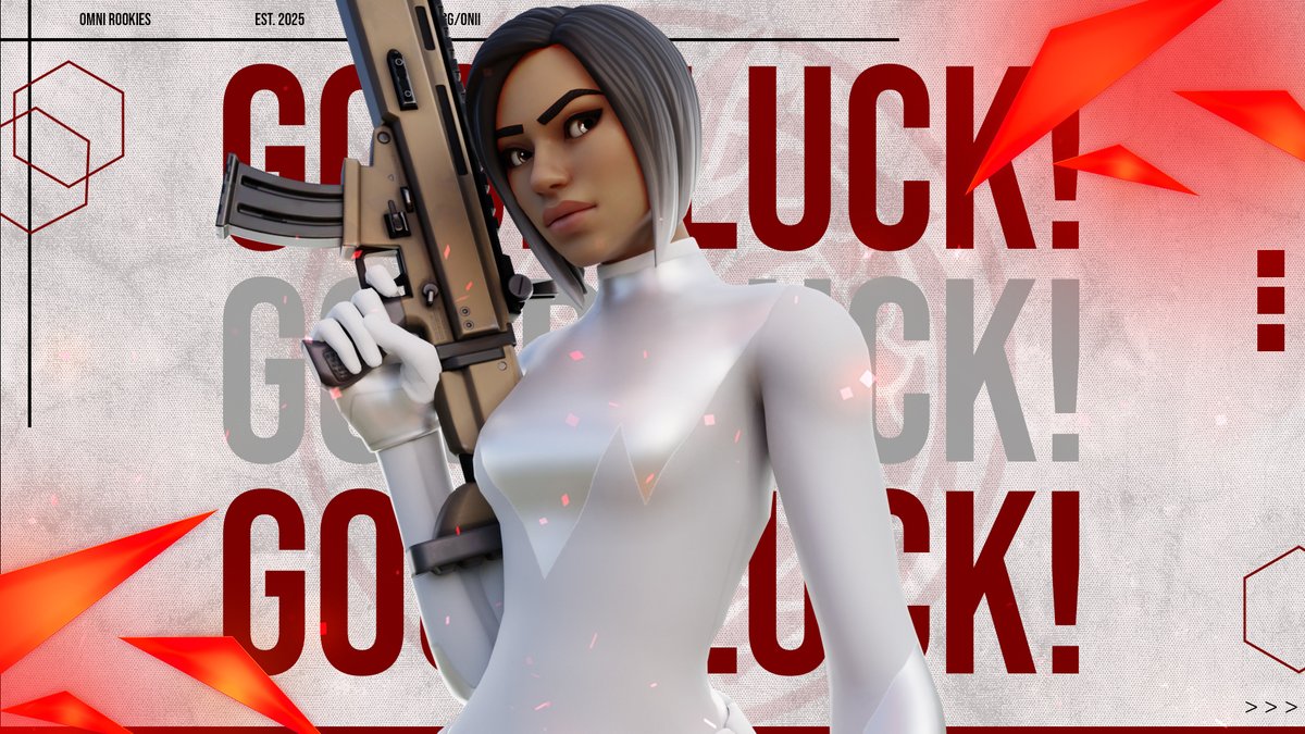 It’s your time. FNCS Divisional. 🔥

Good luck to our Rookies stepping into competition today.

Let’s show what you’ve got.

#UNLEASHOMNI