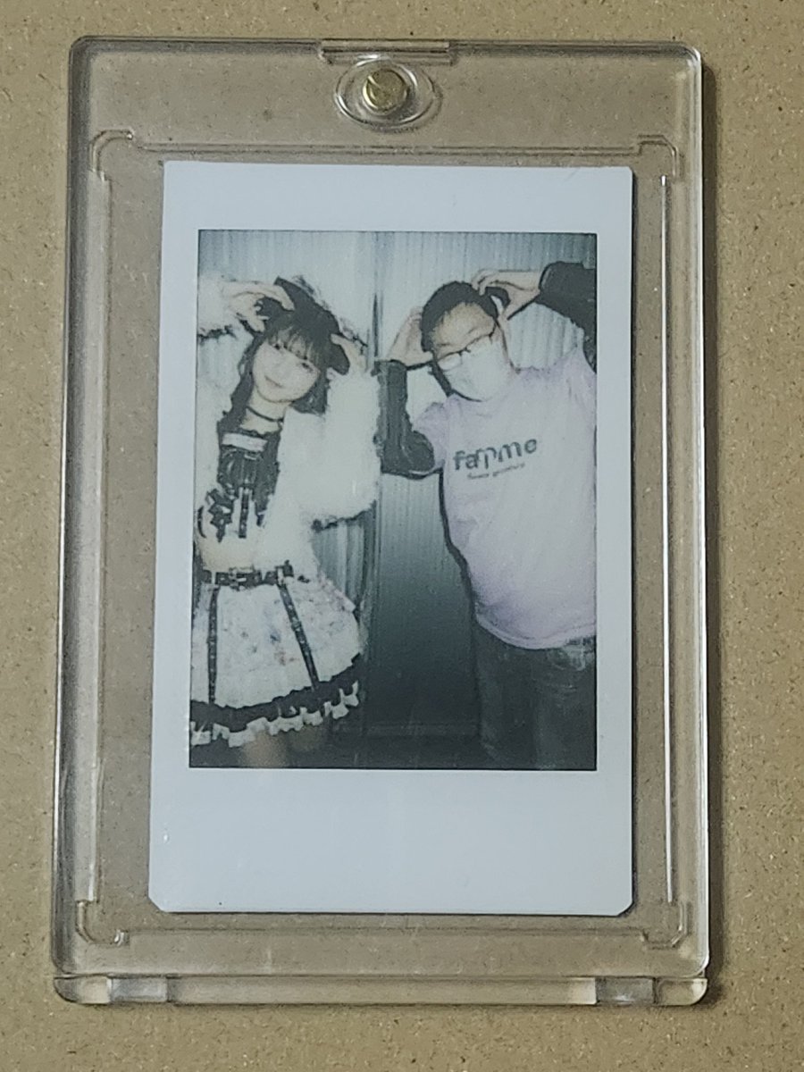 チェキツイPart8！😊💜 かれんと一緒に初めてのクマさんポーズ