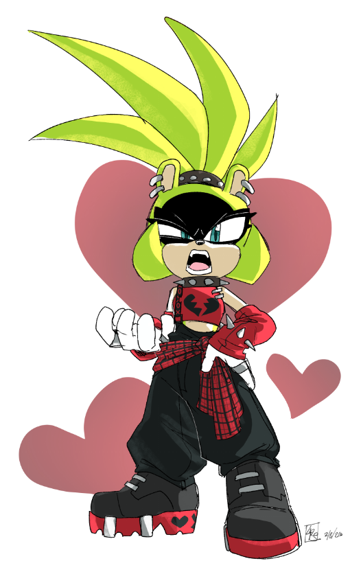 Someone suggested I do Surge next, so here's her Punk rock Valentines Fit