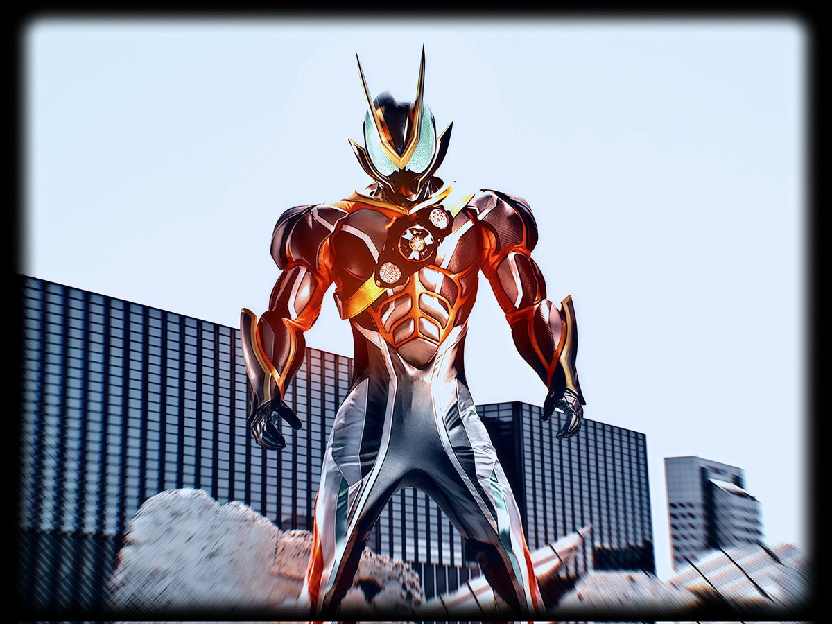 Adjusted a bit. This form looks so good tho #KamenRider