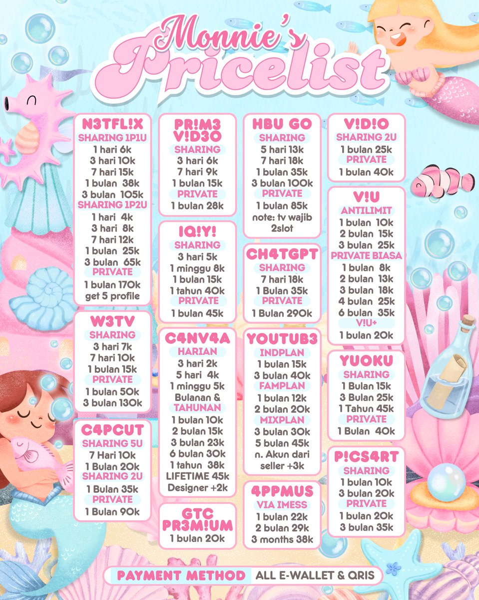 ALOHAA JUAL APK APLIKASI APP PREMIUM LANGGANAN AKUN SEWA PAKET PREM ZONAUANG netflix youku vision sport iqiyi chatgpt hbo max viu plus capcut vidio gtc bilibili bstation youtube yt music wetv vpn canva pro microsoft ms 365 grammarly chat gpt

beli? wa.me/6289513385253