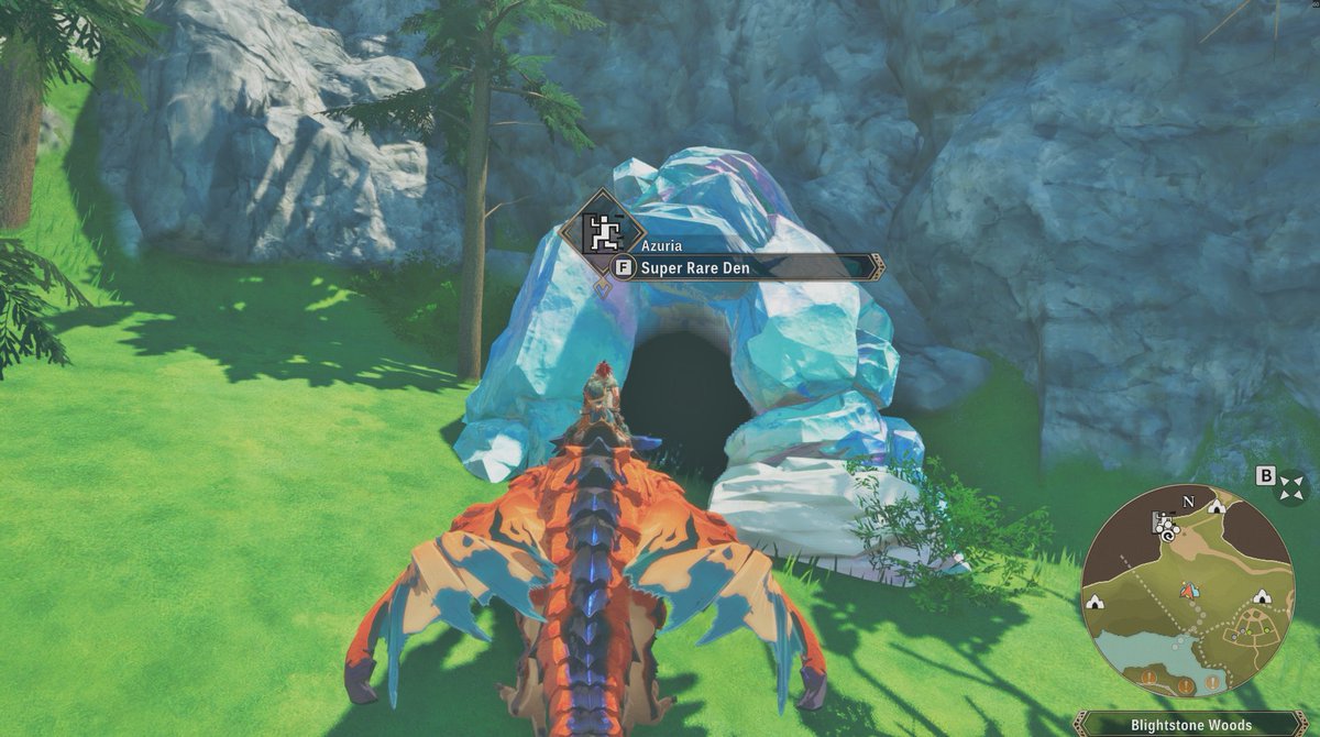SugarPrince25's tweet photo. Damn, my friend 😭is playing through the MHS3 demo with me in vc and found a super rare den why is this shit even possible https://t.co/IbfgF2rrmE