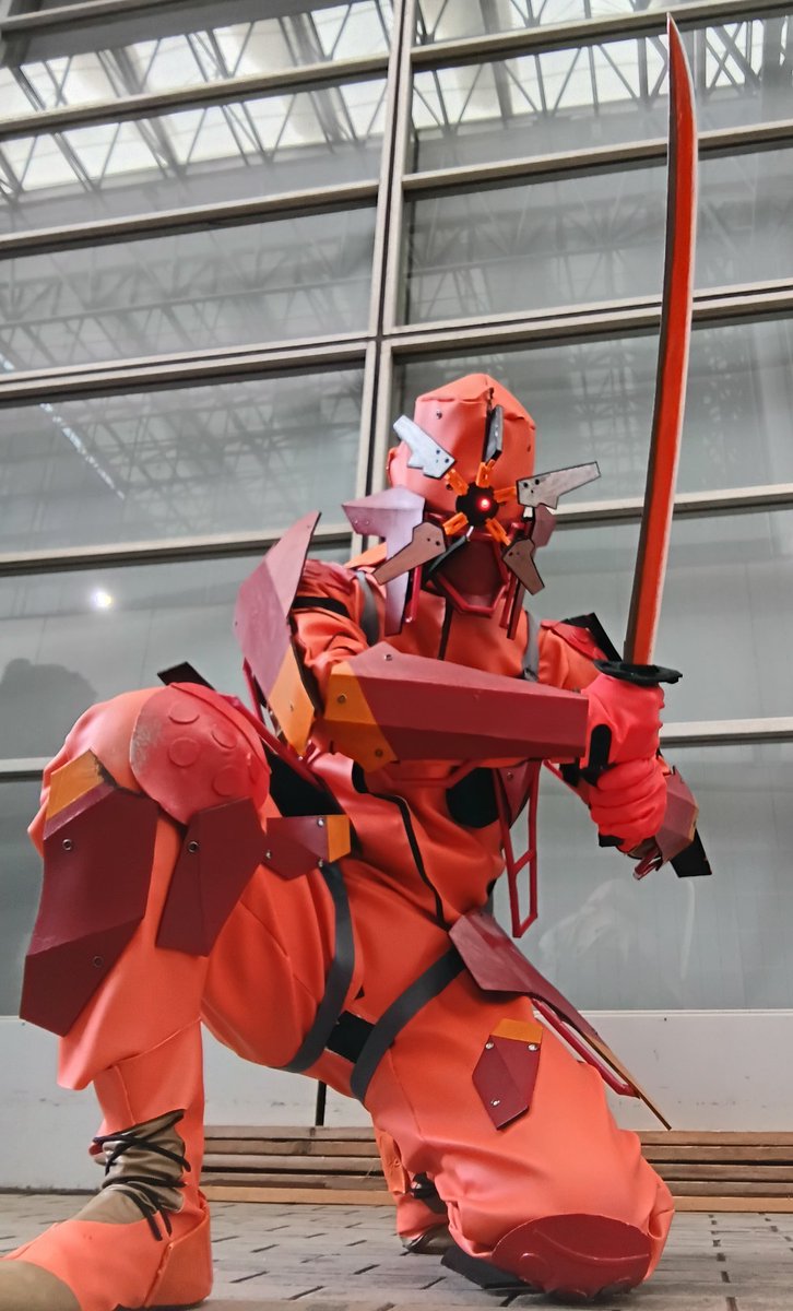 kesugi1213's tweet photo. 【DEATH STRANDING2】
RED SAMURAI
#DeathStranding
#RedSamurai
#WonderFestival2026Winter https://t.co/nlkq7vgg8J