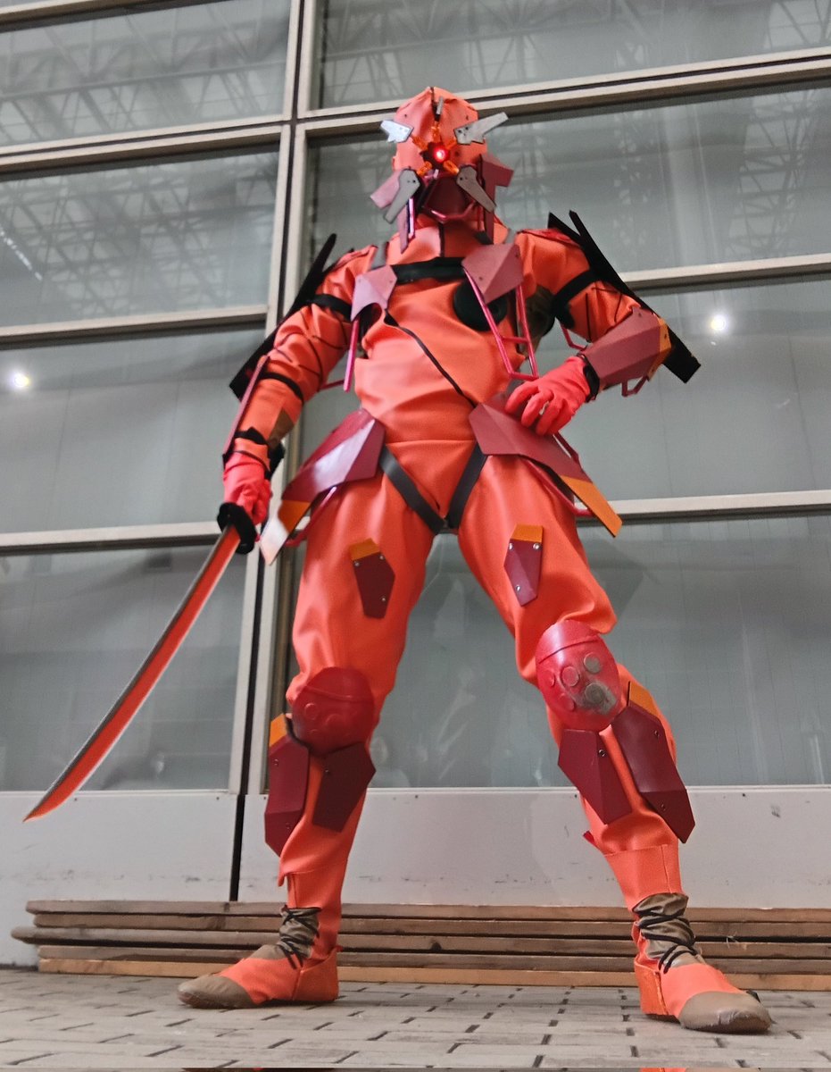 kesugi1213's tweet photo. 【DEATH STRANDING2】
RED SAMURAI
#DeathStranding
#RedSamurai
#WonderFestival2026Winter https://t.co/nlkq7vgg8J