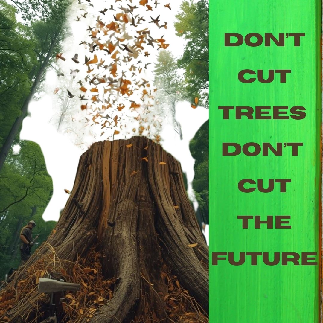 BatalaPolice's tweet image. Cutting trees today means stealing tomorrow from our children—protect nature, protect life.
#ProtectNature