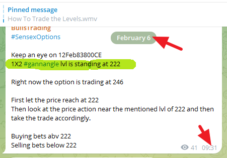 Bullstrading's tweet photo. On 6th Feb shared the #gannangle lvl of 222 for #SensexOption 12Feb83800CE
From 222 to 638
Chart attached... https://t.co/VCu1ZJB38Y