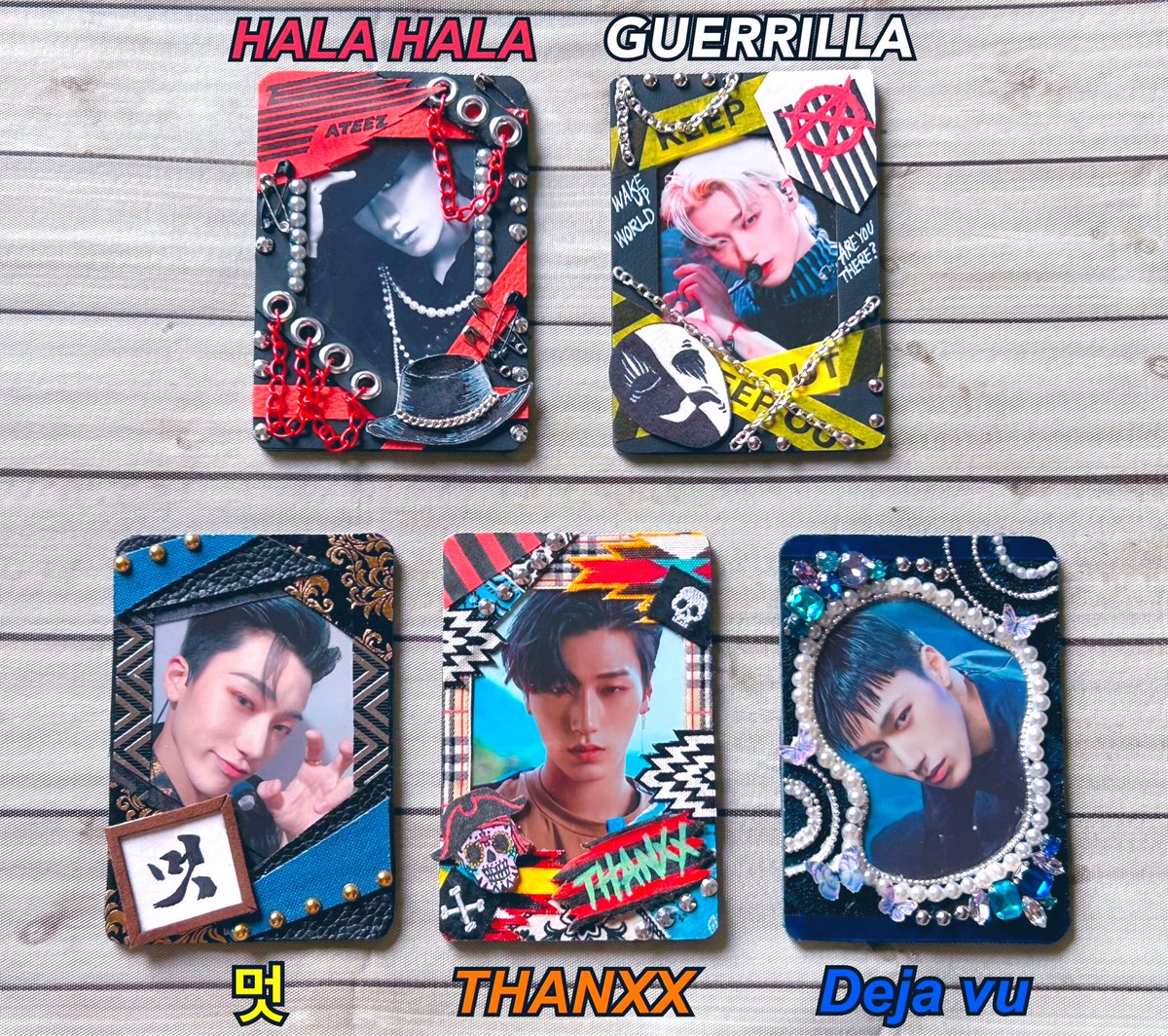 懐かしのコンセプトデコ。
Adrenalineは、どんなかんじかなー。かっこいいもんなー。悩む。お腹すく。笑

#トレカデコ #ATEEZOnAdrenaline