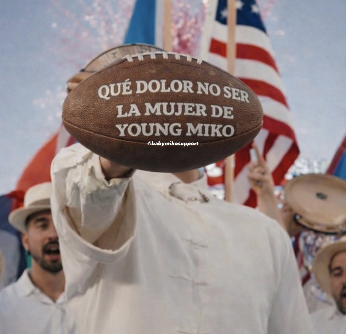 por si no llegaron a leer lo que decía el balón al final 🫶🏻