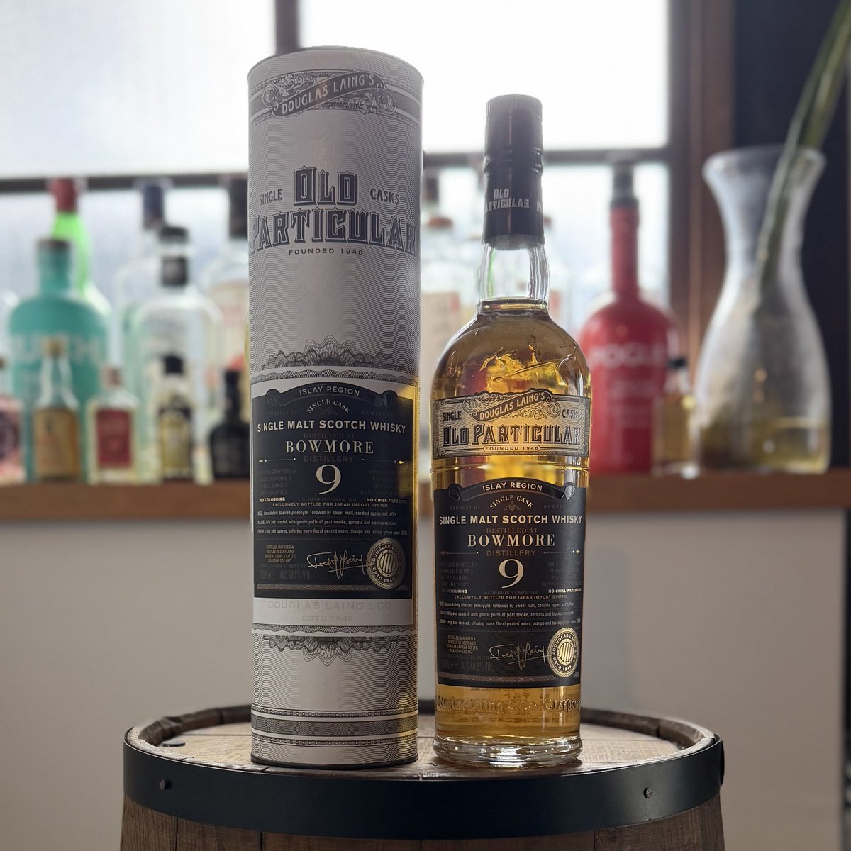 ウイスキー ボウモア 2016 9年 ダグラスレイン オールド パティ