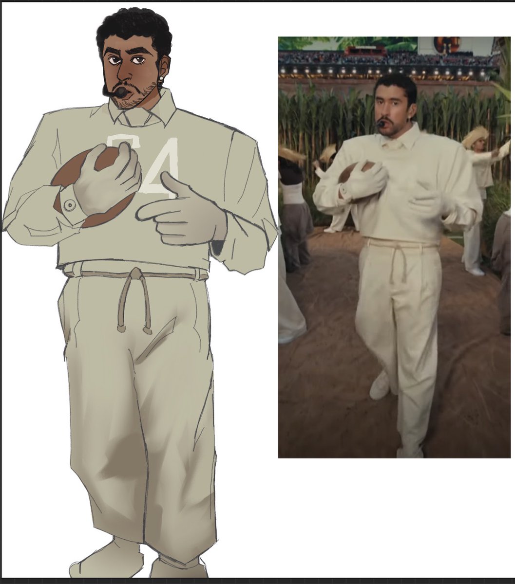 Inflated_pigeon's tweet image. arte para Benito #BadBunny