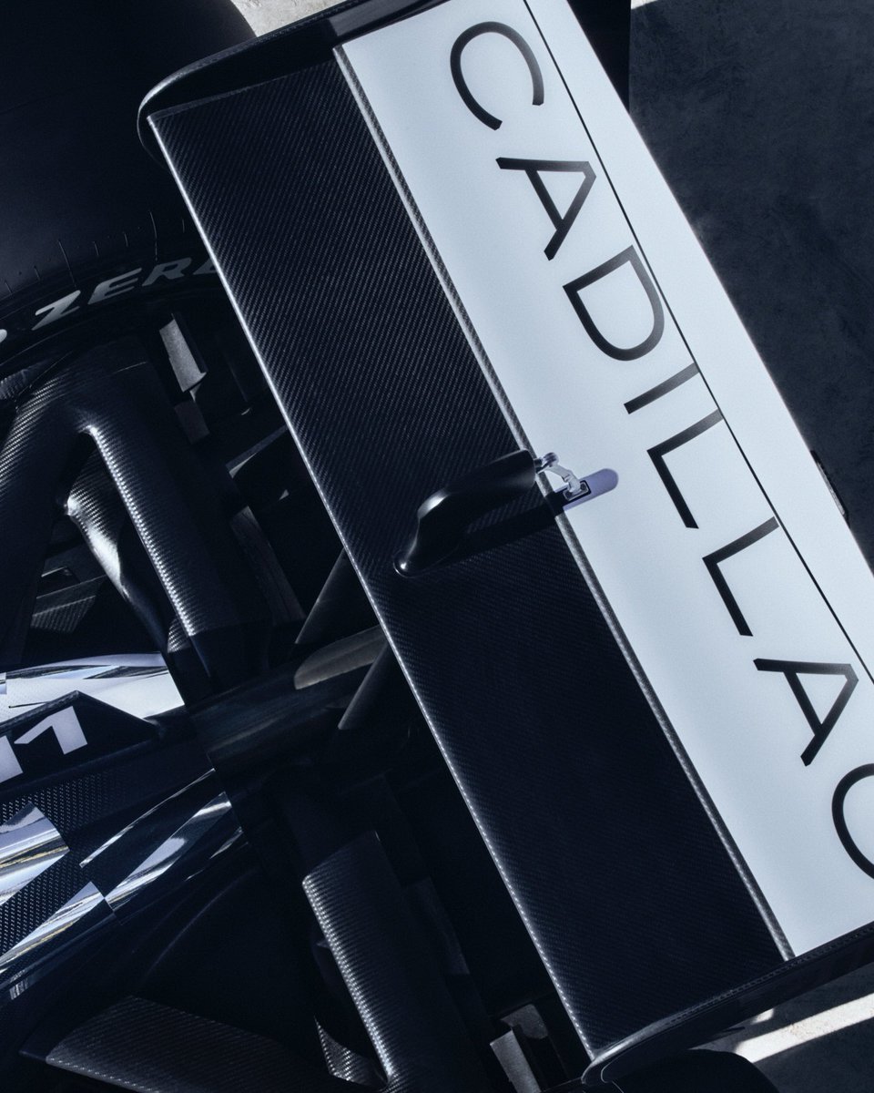 Cadillac's tweet image. The wait is over. Meet the @Cadillac_F1 livery 🏁