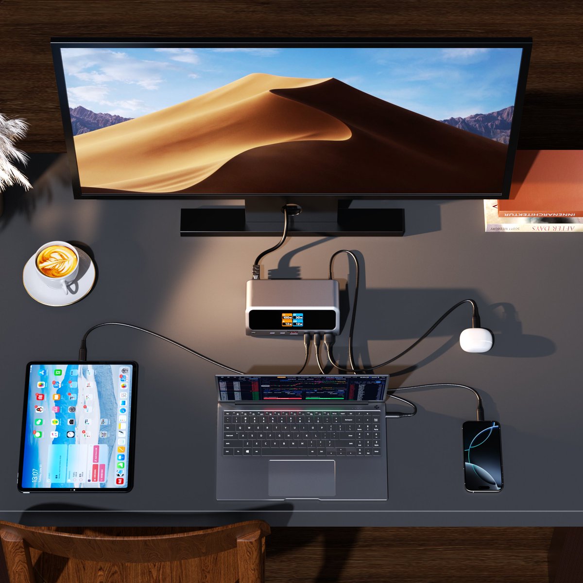 MOKiN_Official's tweet photo. Stop guessing what’s connected
With a smart LCD display and powerful multi-device charging, this dock transforms a cluttered setup into a clear, efficient workspace
https://t.co/SAcD7DphUs
#MOKiN #MOKiNdockingstation #DeskSetup #SmartTech #Productivity #USBCDock #WorkFromAnywhere https://t.co/37ACmrci86