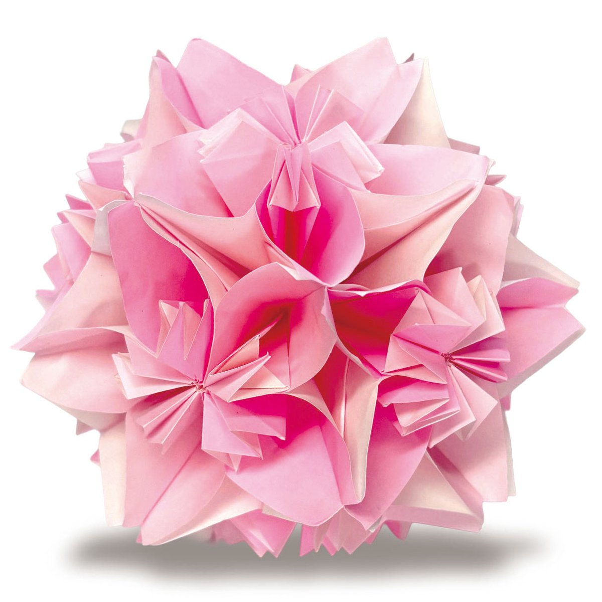 商品］『フラワーボール/さくら』 花のある暮らし！ おりがみを使用し
