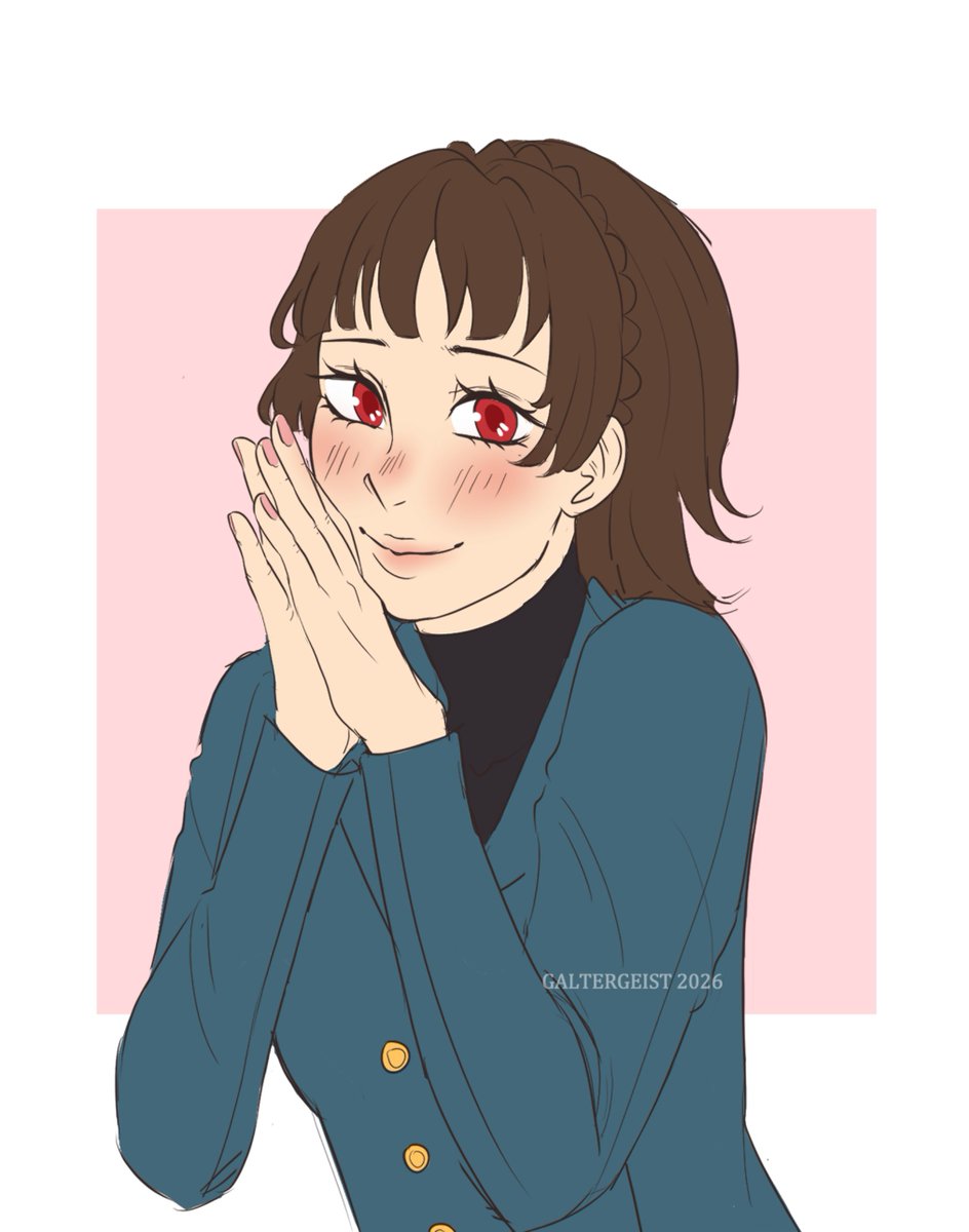 first mako drawing of 2026! #persona5 #makotoniijima