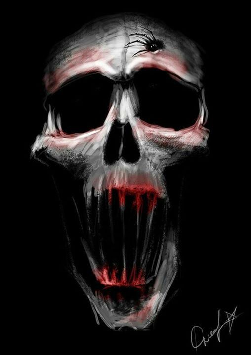 horrorinco's tweet image. #horror #skull #skullart