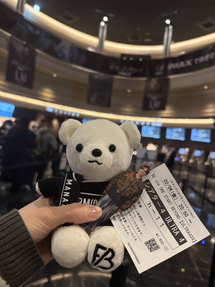 kmclaion's tweet photo. 私ごとですが、
2/6に行ってきました🫶🏻✨

4DXはめちゃくちゃ良くて、
現地のライブに参加したレベルに
よかったです✨

行けませんでしたが、
こういう形で海外ライブ体験でき、
BE:FIRSTの当時の想いを聞けて涙しかありませんでした。

もう一回見に行きます！
#BEFIRST https://t.co/PnIZGuK03X