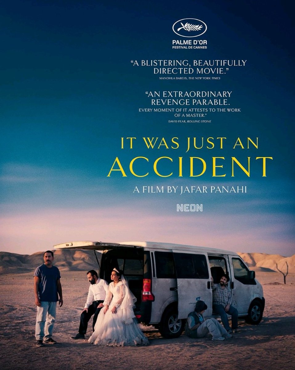 It Was Just An Accident çok iyi film. İlk dakikadan tırı vırıya girmeden olaya dalan ve çok güzel anlatan tam bir Panahi filmi. Karakterler o kadar başka ve kendi halinde ki... 8,5/10

Bu filme sanat filmi demiyoruz dimi la😀