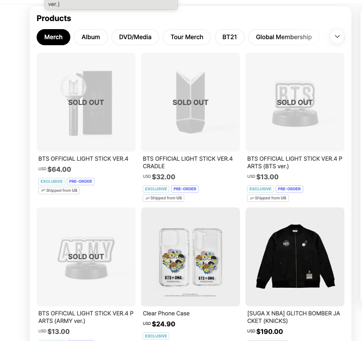 AsianEAC's tweet photo. What the... I just got home. Did ARMY inhale it? How could it be sold out? it's pre-sale! #whatonearthhappened #isthisnotpresale #makeitavailable #armybomb #BTSARMY https://t.co/LxUKoSZoyu