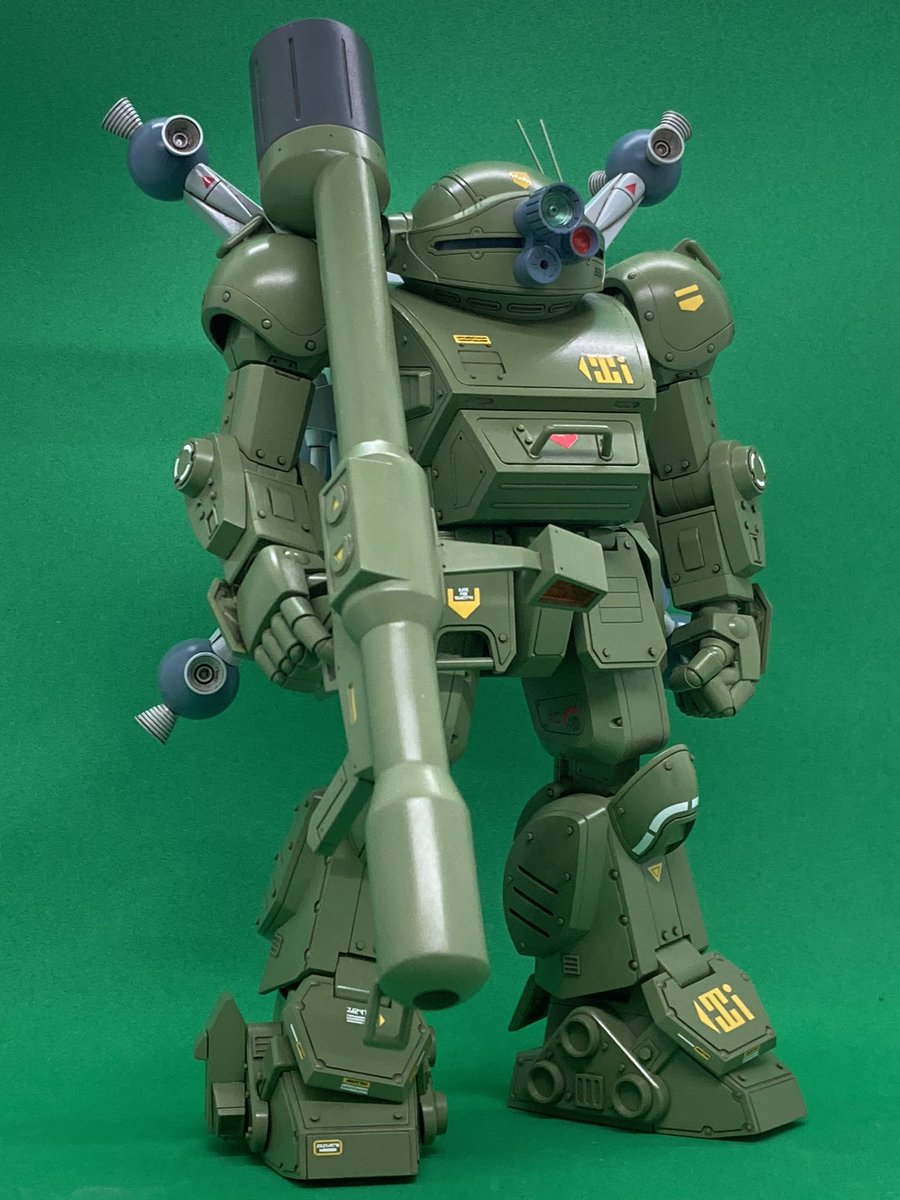zx10r_shim's tweet image. #毎月9日は09系ATの日
wave1/24スコープドッグターボカスタムを作ってます。
　ソリッドシューターが出来たのでスコープドッグIIに持たせました。
#wave
#スコープドッグターボカスタム
#スコープドッグII