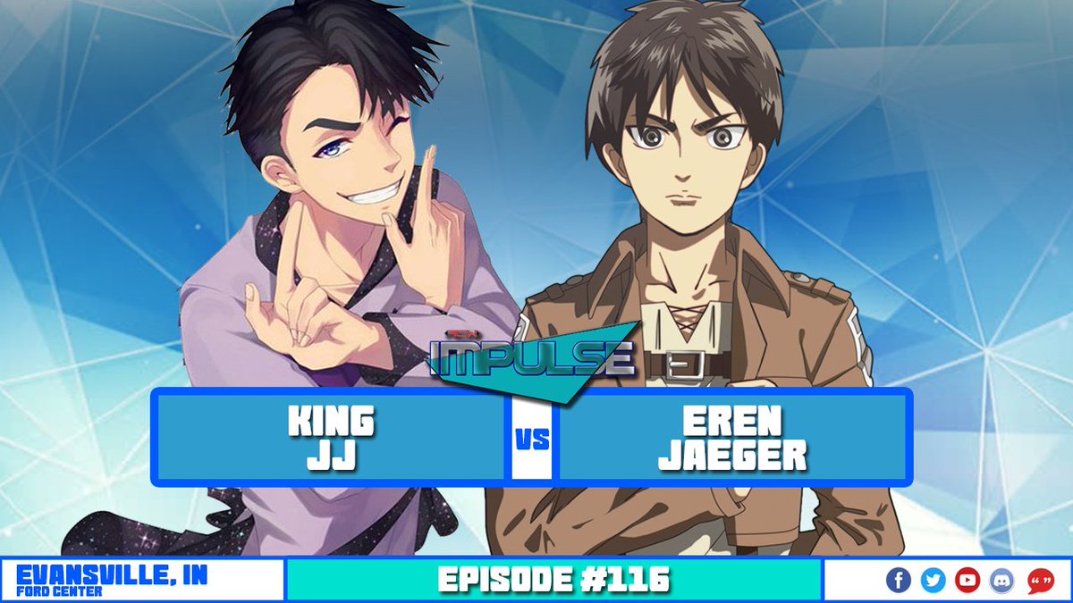TheOfficialACW's tweet photo. 📍Impulse 116
WEDNESDAY, 2/11 
10PM EST/7PM PST
King JJ v. Eren Jaeger

👉Eren Jaeger is in a bad drought, with his recent performances, and the Pride of Toronto wants to take full advantage. At Impulse 116, the two meet in the ring!

🔔SET YOUR REMINDER: https://t.co/iNDWxs3PHs https://t.co/PUCqv4OWAq