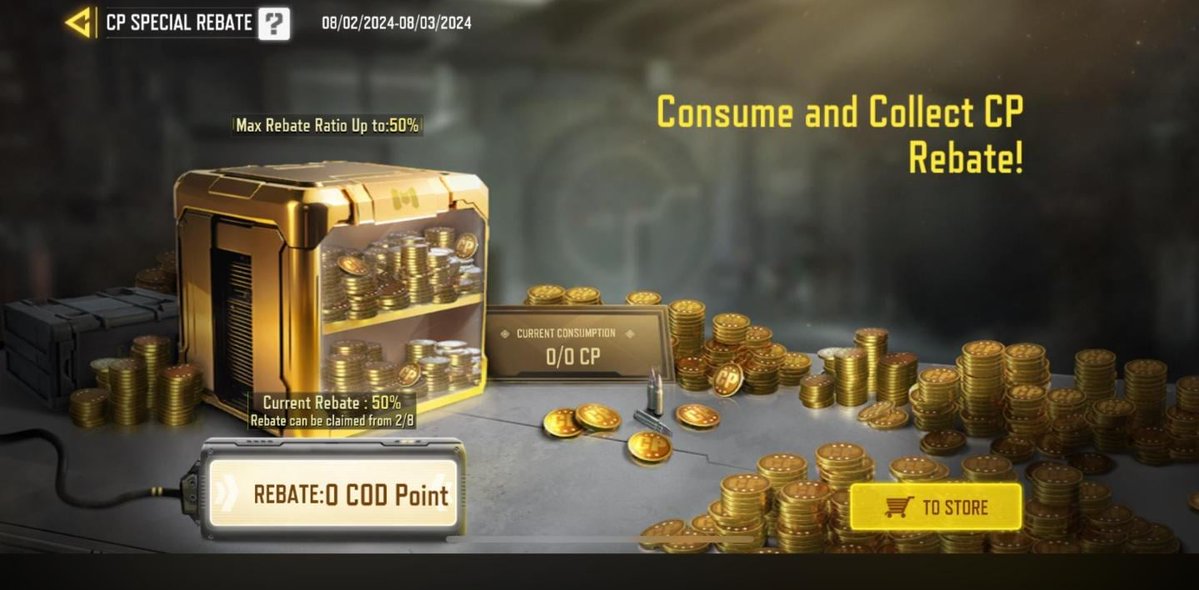 LeakersOnDuty's tweet image. COD Points Rebate will be available on 12 February till 13 March

#CODMobile #callofdutymobile #codm #codmnews #codmleaks