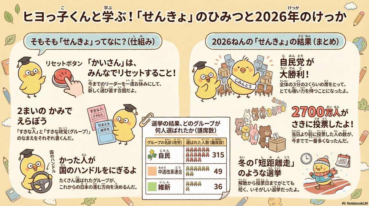 選挙速報📢