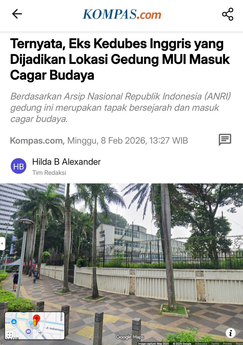 MUI Mau Dijadikan Cagar Budaya ?