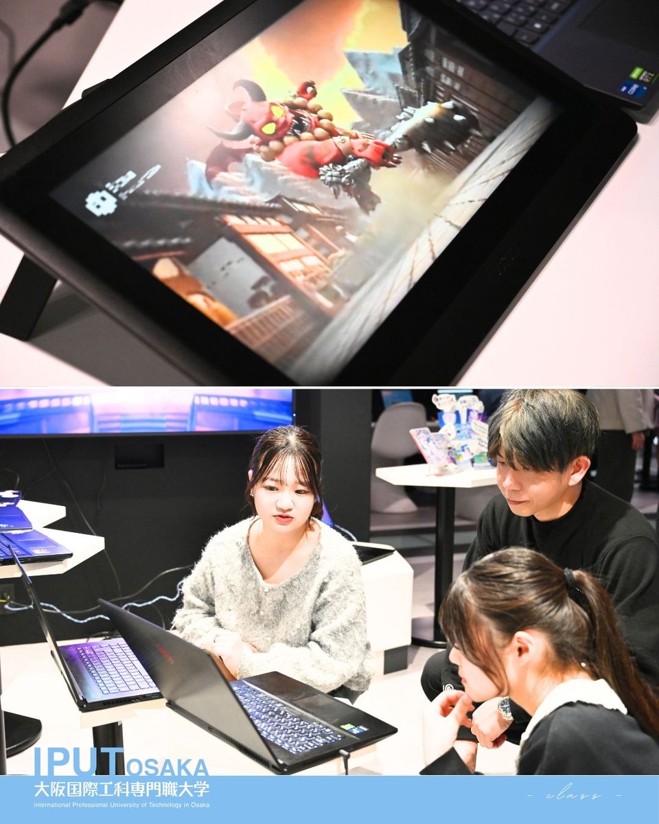 ／
ビジネスデジタルコンテンツ制作 最終発表会📣
＼

デジタルエンタテインメント学科3年の実習授業👨‍💻

#カプコン と #シンクロトロン と連携🤝

🎮レトロゲームを今風に
🎬架空のゲームのPV

チームごとに多彩なコンテンツを披露🎨

#大阪国際工科専門職大学 #IPUT #ビジネスデジタルコンテンツ制作