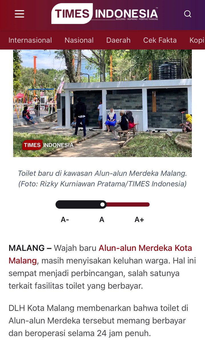 Ternyata tidak beroperasi 24 jam