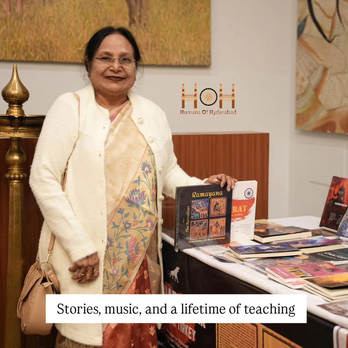 “Both my parents taught English in government schools, and both were musicians. In our home, books and music lived side by side."

Full Story >> shorturl.at/eF9gM

#literature #music #journey #humansofhyderabad