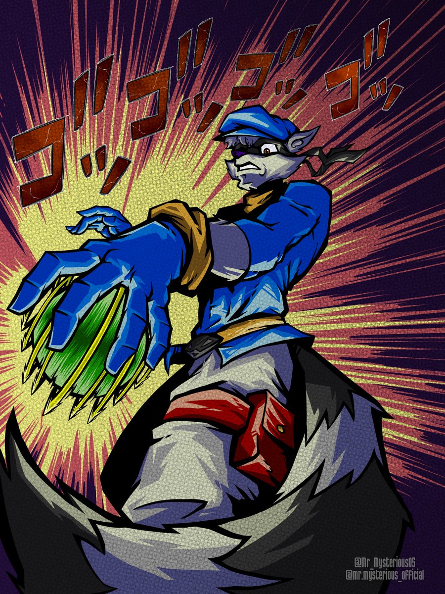 Mr_Mysterious05's tweet image. Sly Ball Run

#slycooper #slycooperfanart #steelballrun #SBR #JJBA