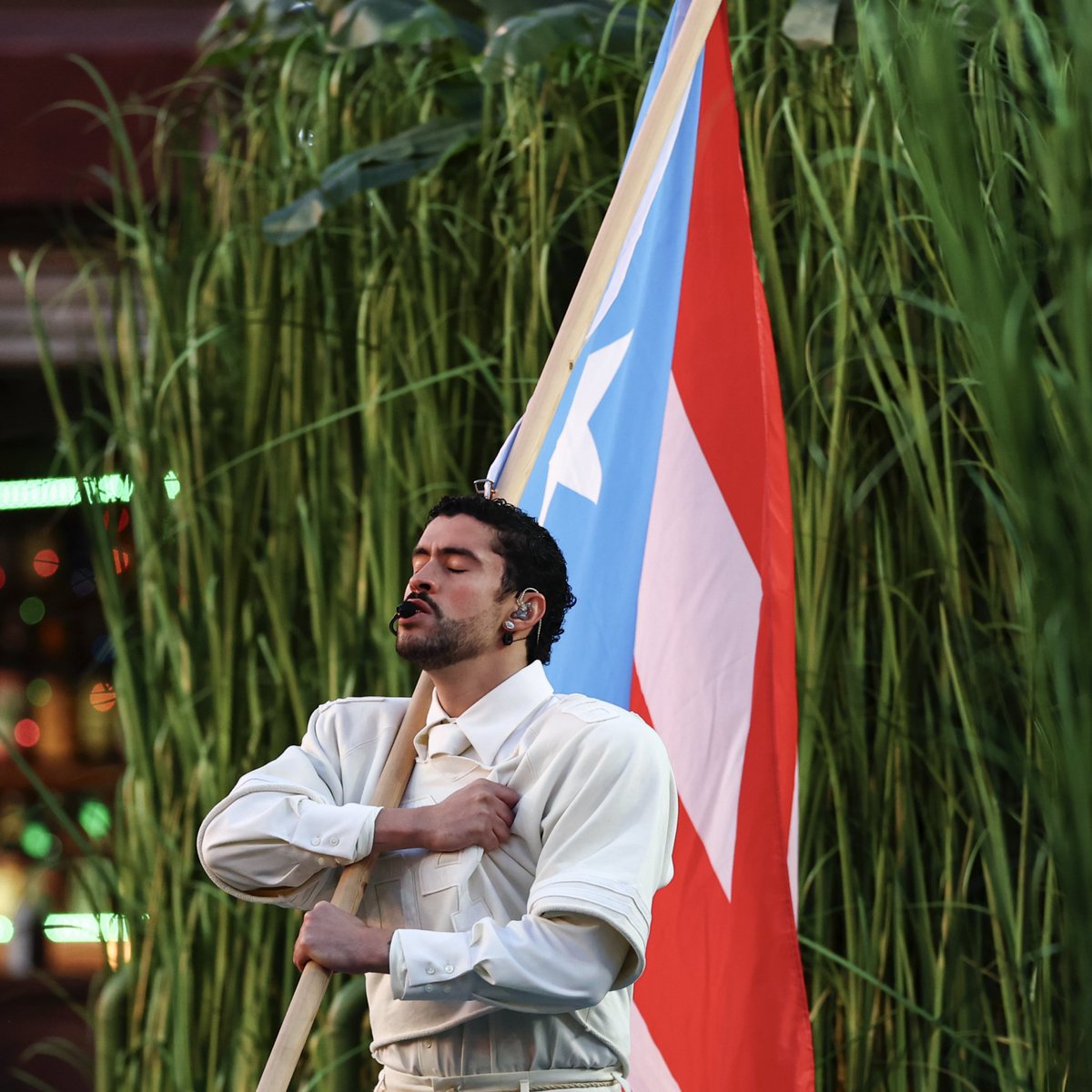 Rolling Stone ranks Bad Bunny’s Super Bowl halftime show as the second best in history.