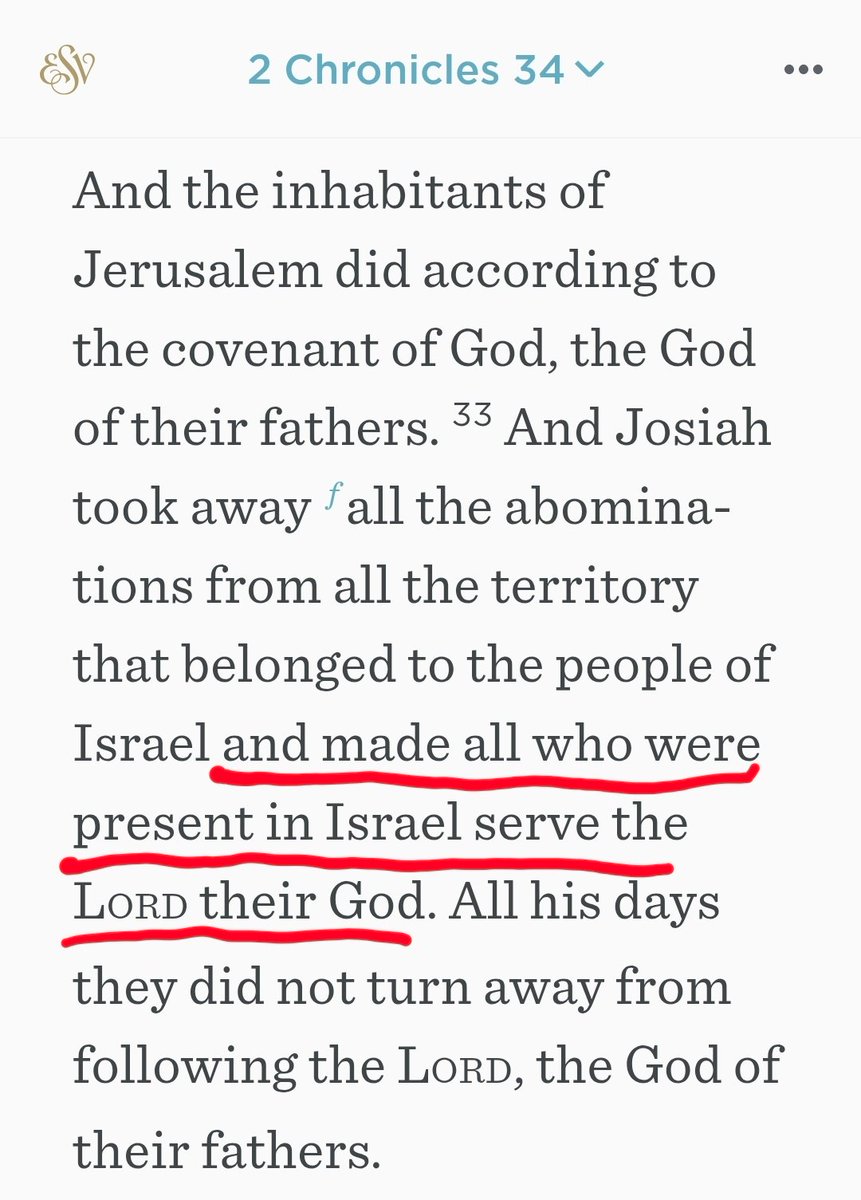 TallyRealEstate's tweet photo. @TexanCigarDaddy @contramordor We just finished 2 Chronicles in family worship and this line struck me. https://t.co/VFtNF5uD5u