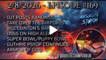 Richard74702651's tweet image. Absolute Storm: SPECIAL START TIME: 1pm EDT, Ep169 02-08-2026 #AbsoluteStorm #Episode169 #AANON55 #USSS #ArmorOfGod

darkness2light.net/index.php/en/?…