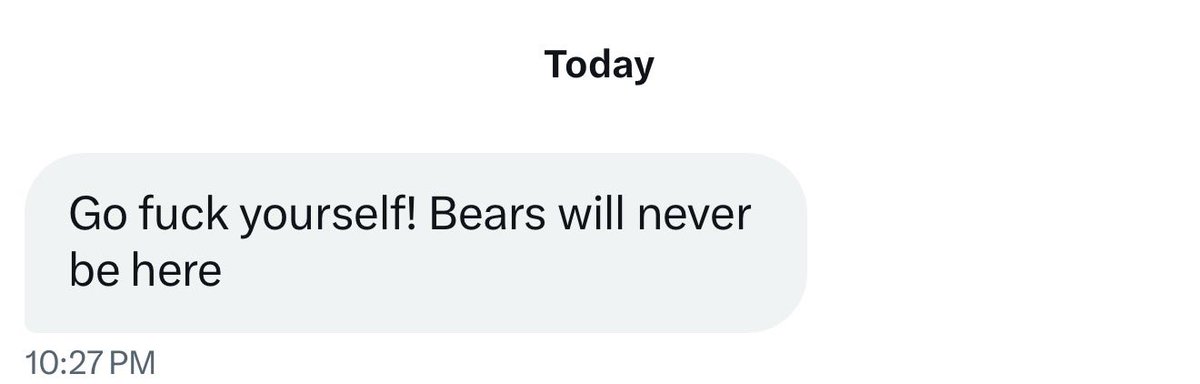 Fellas, what are we not understanding that tonight wasn’t about the Bears or anything else other than making sure <a href="/stoolpresidente/">Dave Portnoy</a> was OK

Not one word was uttered about how Caleb may have played better than Drake or about a tough day on the O-Line. Not one iota. Just a friend