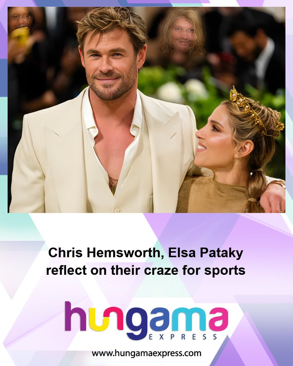 HungamaExpress's tweet image. The sports couple reveals if they bicker on big game days, as well as their Super Bowl watching habits.

Read more: hungamaexpress.com/news/40963

#ChrisHemsworth #ElsaPataky #SportsCouple #SuperBowl2026 #UFC #Surfing #AustralianFootball #Trendingnow #FYP #HungamaExpess