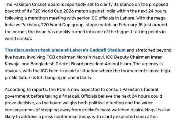 IndiaCrooks's tweet photo. @RahulGandhi @priyankagandhi @kharge @JayShah @ICC @AmitShah 5hr चर्चा between #ICC #PCB #BCB. Final decision on #Terroristan playing #INDvsPAK on 15th to come soon. Wonder why @ICC giving such leeway to #Pakistan? This issue created by Pakistan only. Will @JayShah SHOW SPINE and #BanPakistan?
#T20WorldCup2026
https://t.co/jWBj74nWT1 https://t.co/N8D8w40PaC