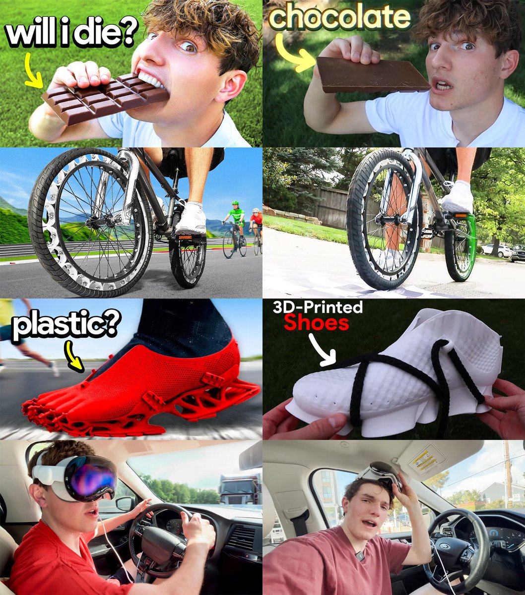 Perfect example of what I was talking about when it comes to building trust on Youtube (and how it can simply be done through packaging) 

He’s not misleading anyone. The thumbnail IS the video

Viewers see the thumbnail, click and receive EXACTLY what they saw in thumbnail right