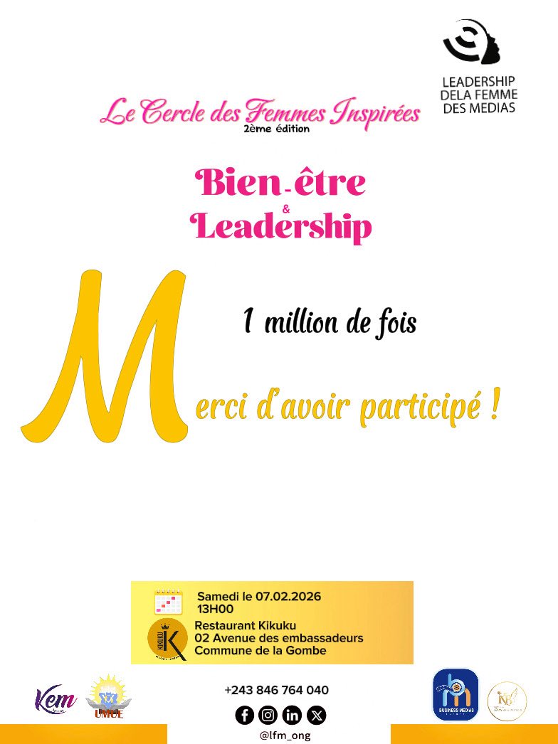 Leadership de la femme des médias tweet media