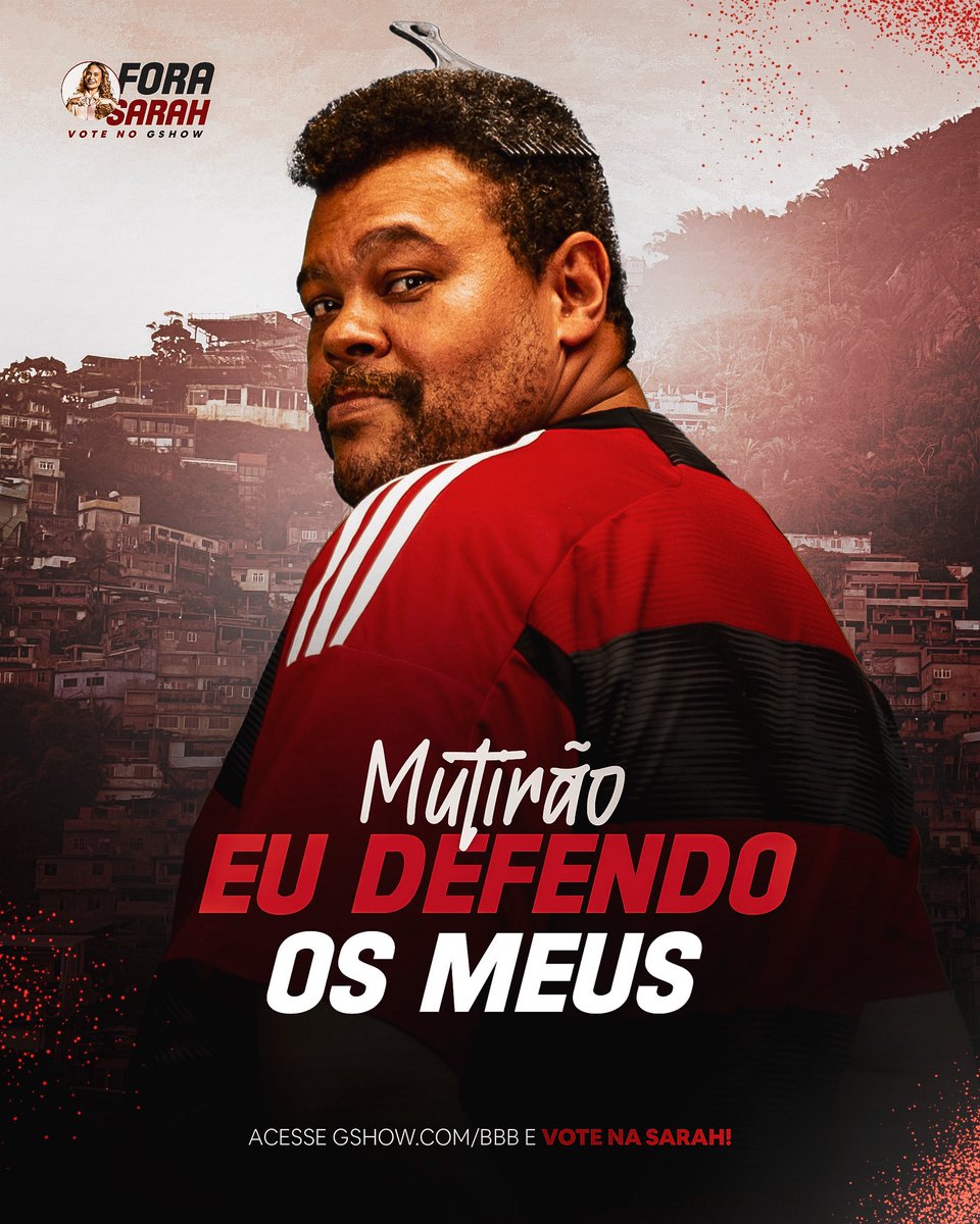 🪮 MUTIRÃO EU DEFENDO OS MEUS. INICIADO 🪮

🗳️ A CADA 10 VOTOS DE TORCIDA, COMENTE UM EMOJI AQUI.

🎯 META: MIL REPLIES.

✅ O voto é para eliminar. VOTE FORA SARAH!

⏰ Encerra às 03h00.

🔗: gshow.globo.com

#ForaSarah #BBB26