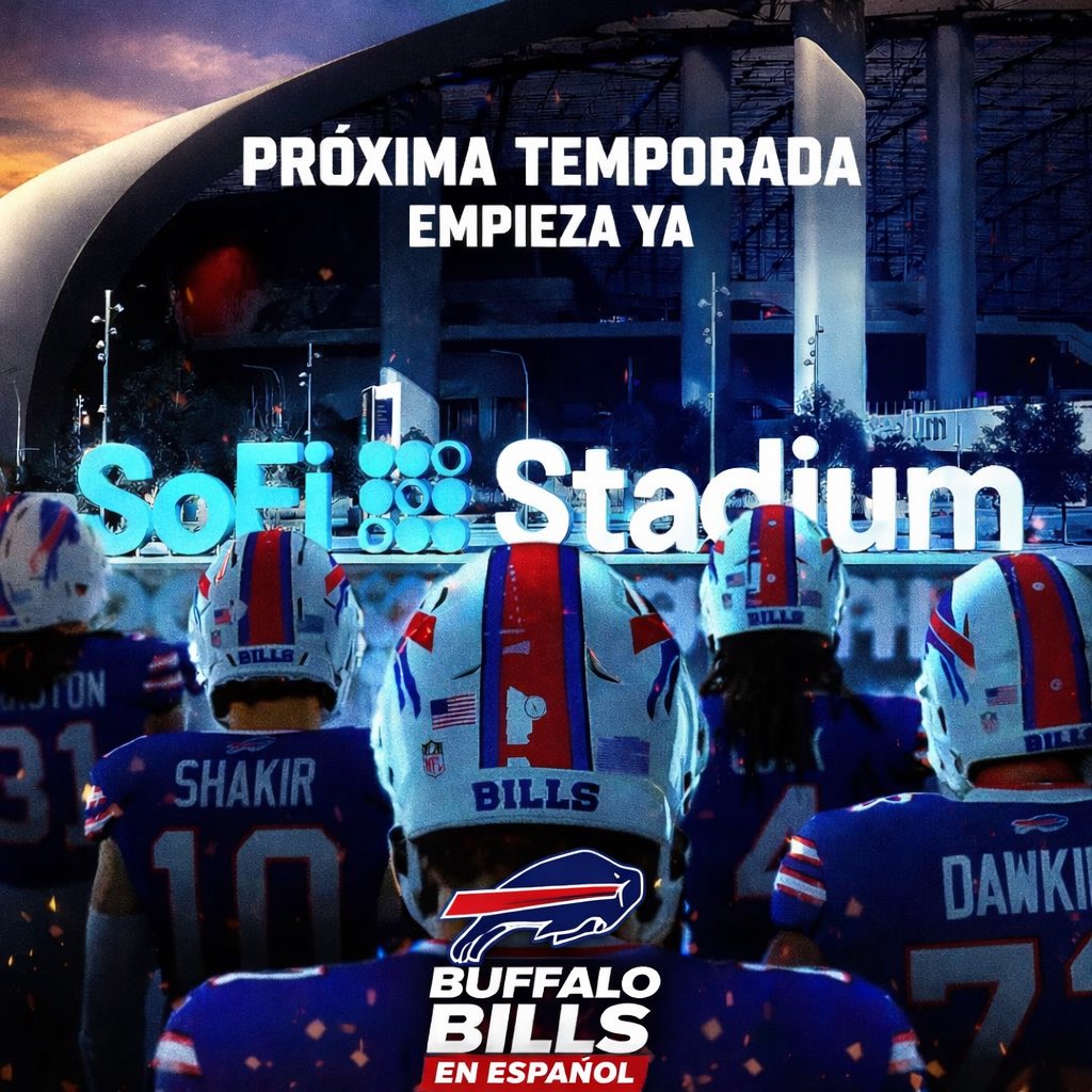 2026 comienza ahora. 

Destino Los Ángeles.

#BillsMafia