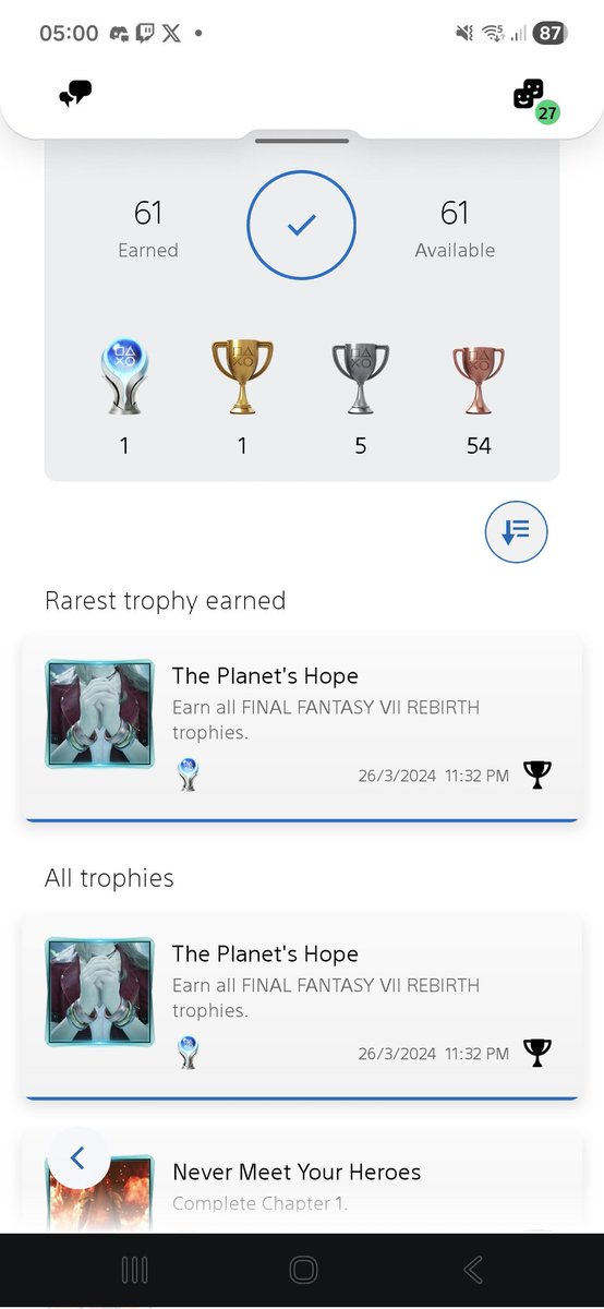 skippy1090's tweet photo. @AerithAngela26 @brycetheoddball @Darikania_RSP @finalfantasyvii Agreed its not that bad only 1 thing i struggled with was one of chadleys missions https://t.co/XOVhSVlhp1