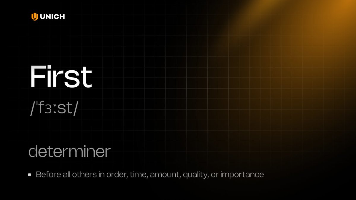 unich_com's tweet image. Being first isn’t something Unich Network says lightly.

• The first to bring blockchain and social networking into one network.
• The first to turn real-life meets into accumulative assets.

And the list is only getting longer.