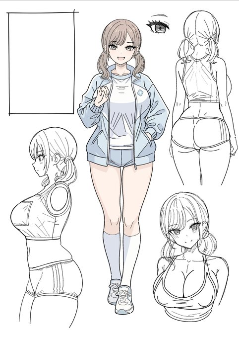 私は次回作の方向性が全然固まってないけど取り合えずキャラデザだけ進めるマン 