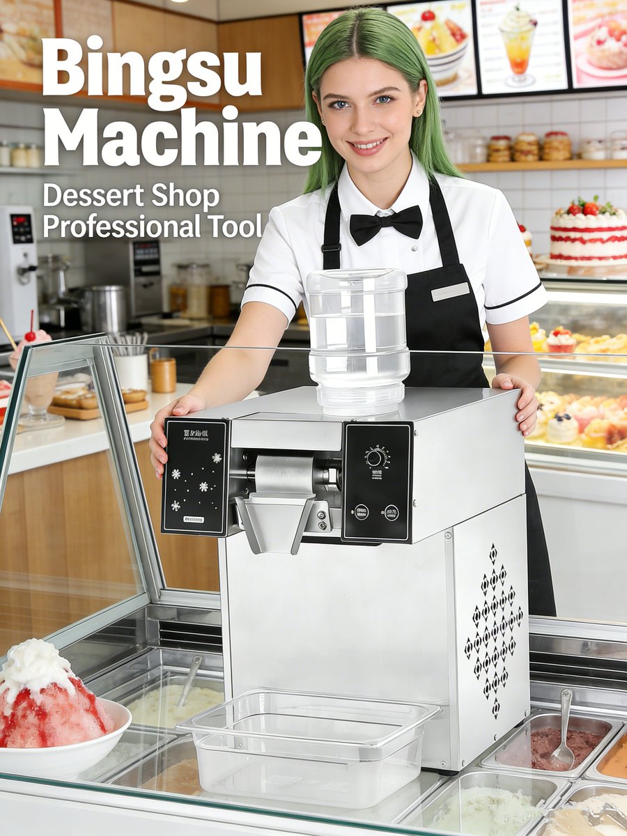 zsqingyo's tweet photo. 💥 A must-have for bubble tea shops, dessert shops, and Korean restaurant owners! A complete range of Bingsu Machines in one place!
#BingsuMachine #CommercialBingsuMachine #SnowFlakeMachine #KoreanDessertEquipment #BubbleTeaShopEssentials #Model130Bingsu #Model160Bingsu https://t.co/xXCiqWuqZf