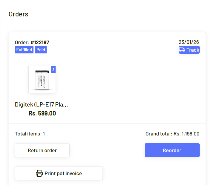 aacharyagopalm1's tweet photo. Dear @DigitekOfficial , it has been month and my product not deliverd yet to me. Kindly support for the same. https://t.co/914KZUsbzc