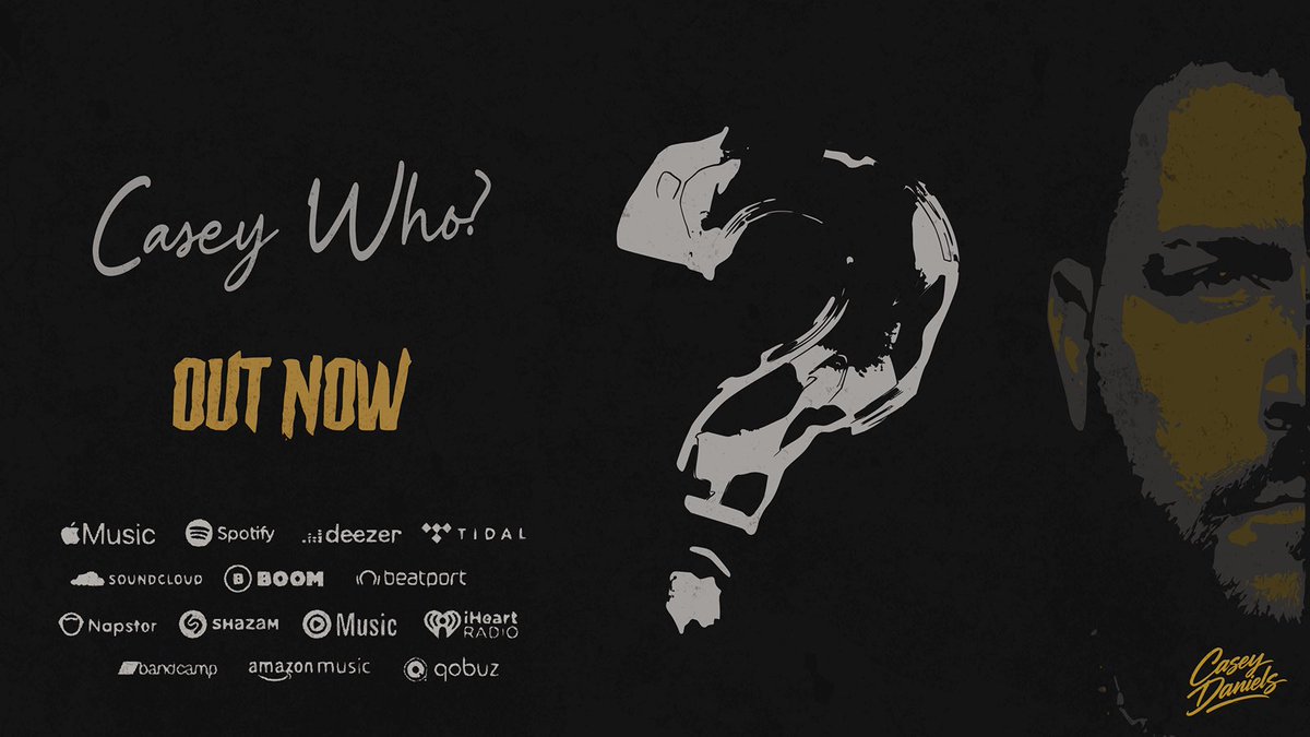 Through the highs and the lows, music has always been apart of me. With this new project I wanted to create something that comes directly from the heart of who I am. #CaseyWho? The intro track to my new album is available now.