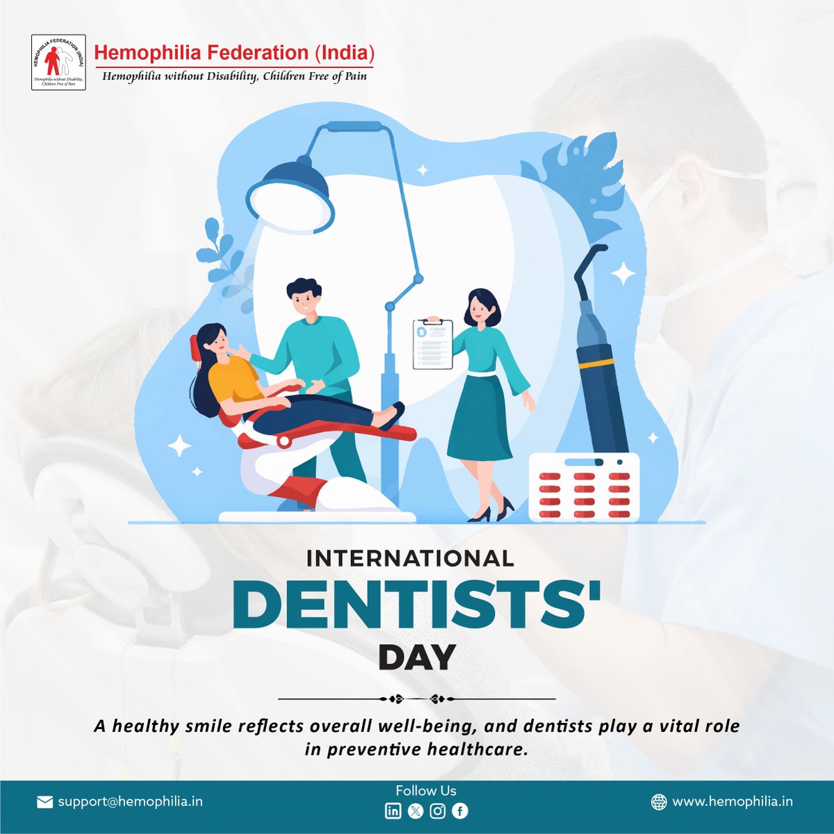 Hemophilia Federation (India) tweet media