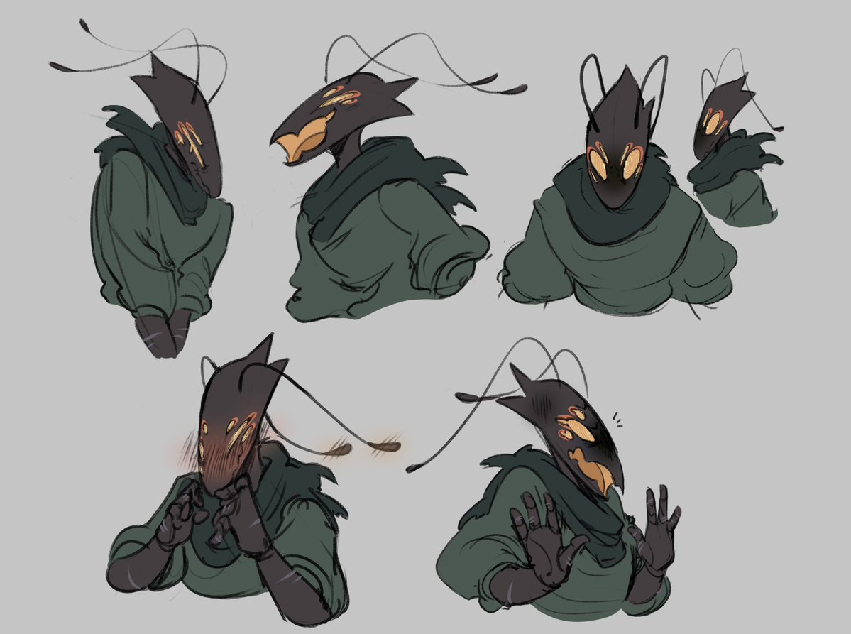 Study of Expressions 1/2

#hollowknightart #digitalartwork #characterdesign